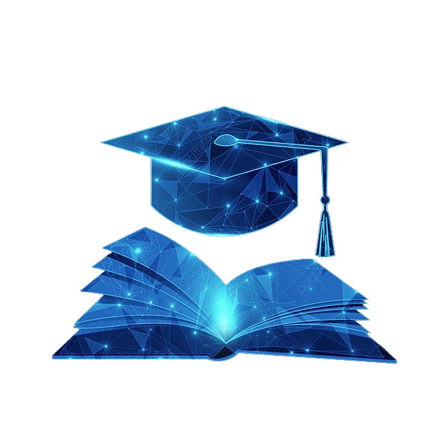 Low Poly White Transparent Low Poly Wireframe Online Education Blue Stereo Low Poly Wireframe Online Education PNG Image For Free Download